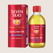 Seven Seas Omega-3 Cod Liver Oil Max Strength