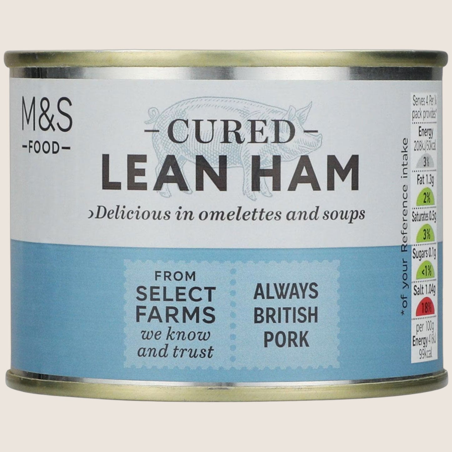 M&S Cured Lean Ham 200 g