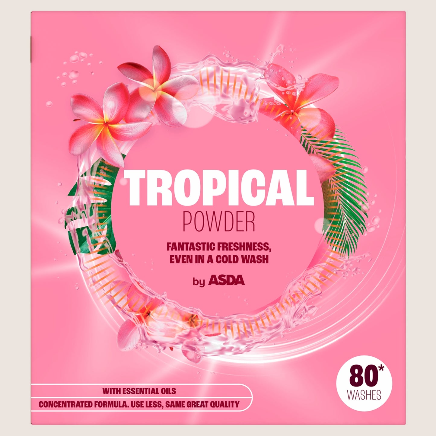 ASDA Tropical Powder 80 Washes