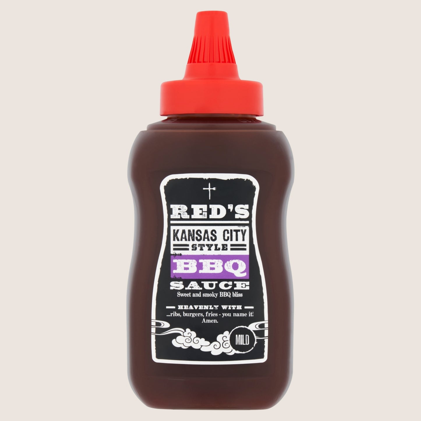Red's Kansas City Style BBQ Sauce Vegan Friendly 320g