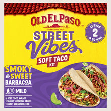 Old El Paso Street Vibes Barbacoa Soft Taco Kit No Artificial Additives 255g