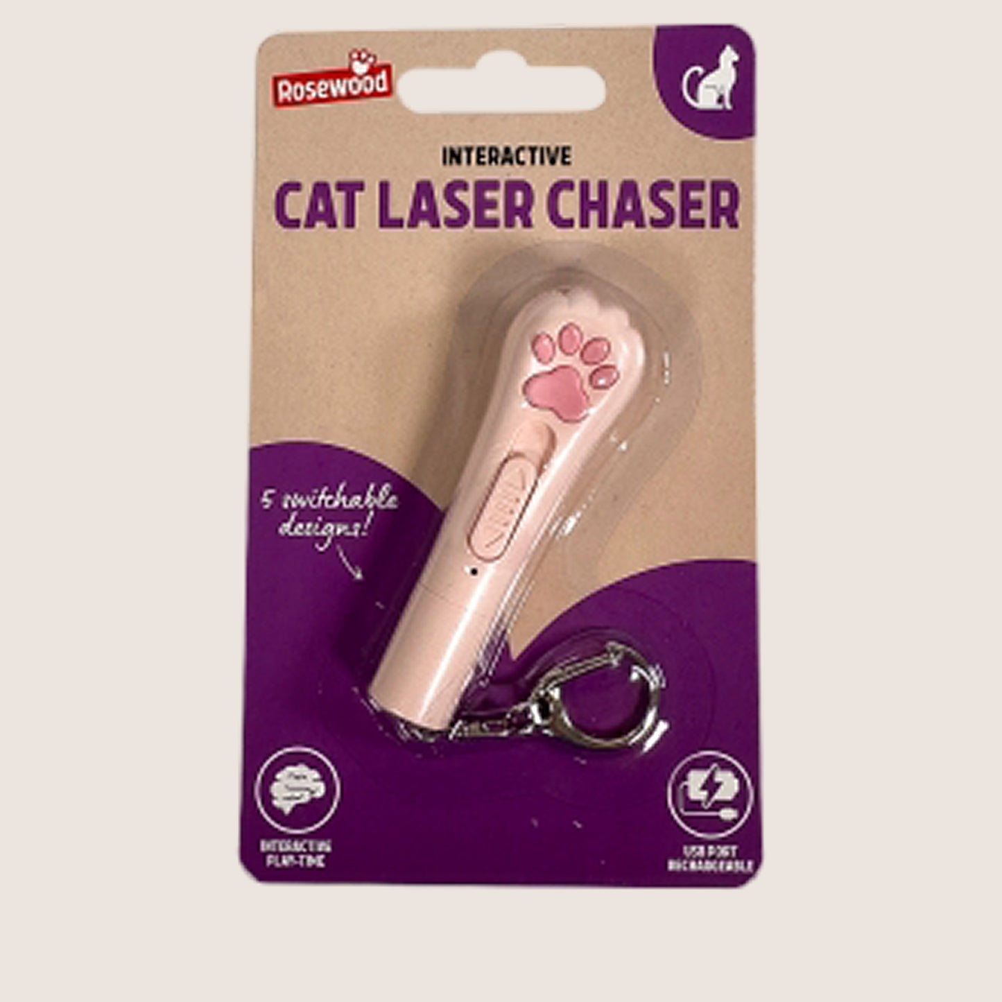 Rosewood Interactive Cat Laser Chaser Nutritionally Complete