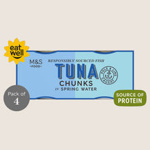 M&S Tuna Chunks In Spring Water 640 g