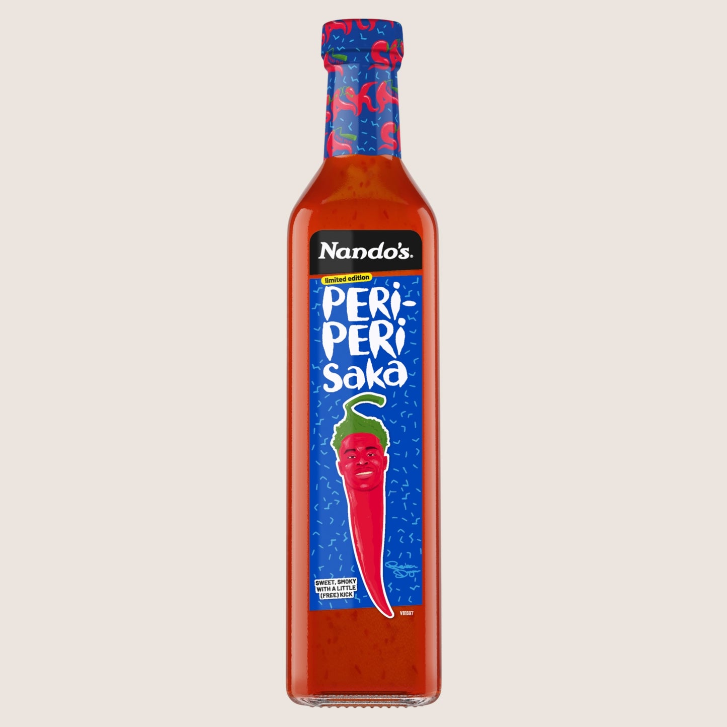 Nando's Limited Edition Peri-Peri Saka Sauce Gluten Free Halal 500g