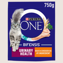 Purina ONE Urinary Health Chicken Dry Cat Food With Omega Oils 750g