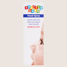 Snufflebabe saline nasal spray for newborns infants and children