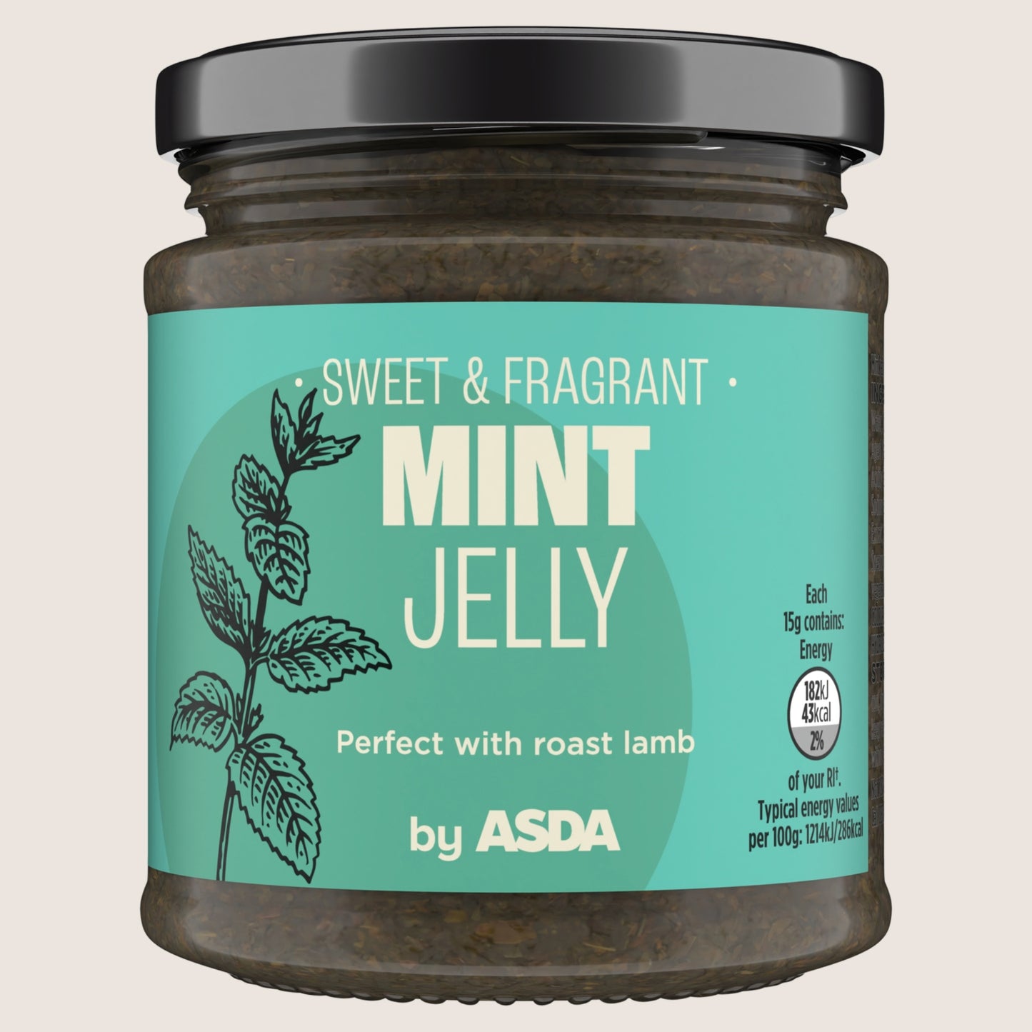 ASDA Mint Jelly No Artificial Additives 220g