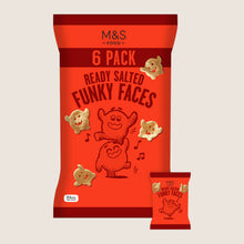 M&S Ready Salted Funky Faces 78 g