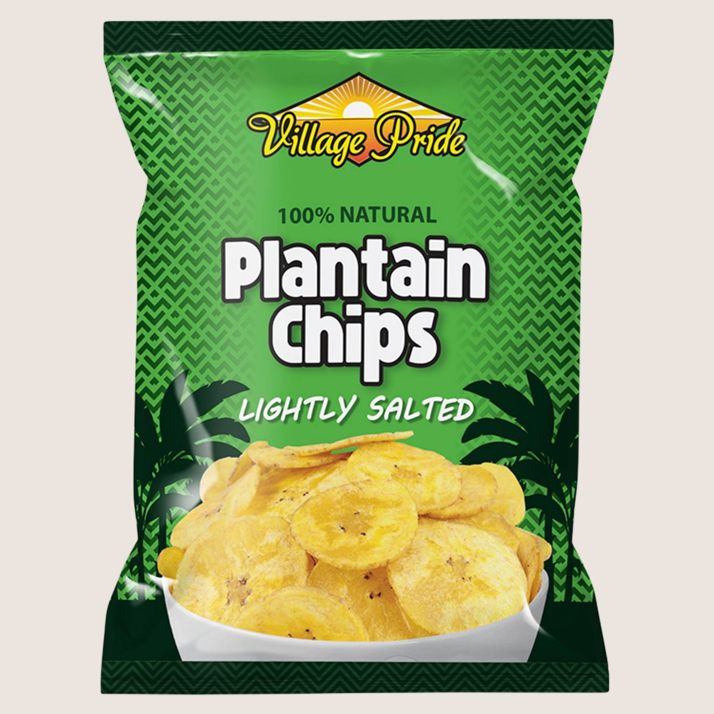 Village Pride Plantain Chips Lightly Salted Gluten Free 75g