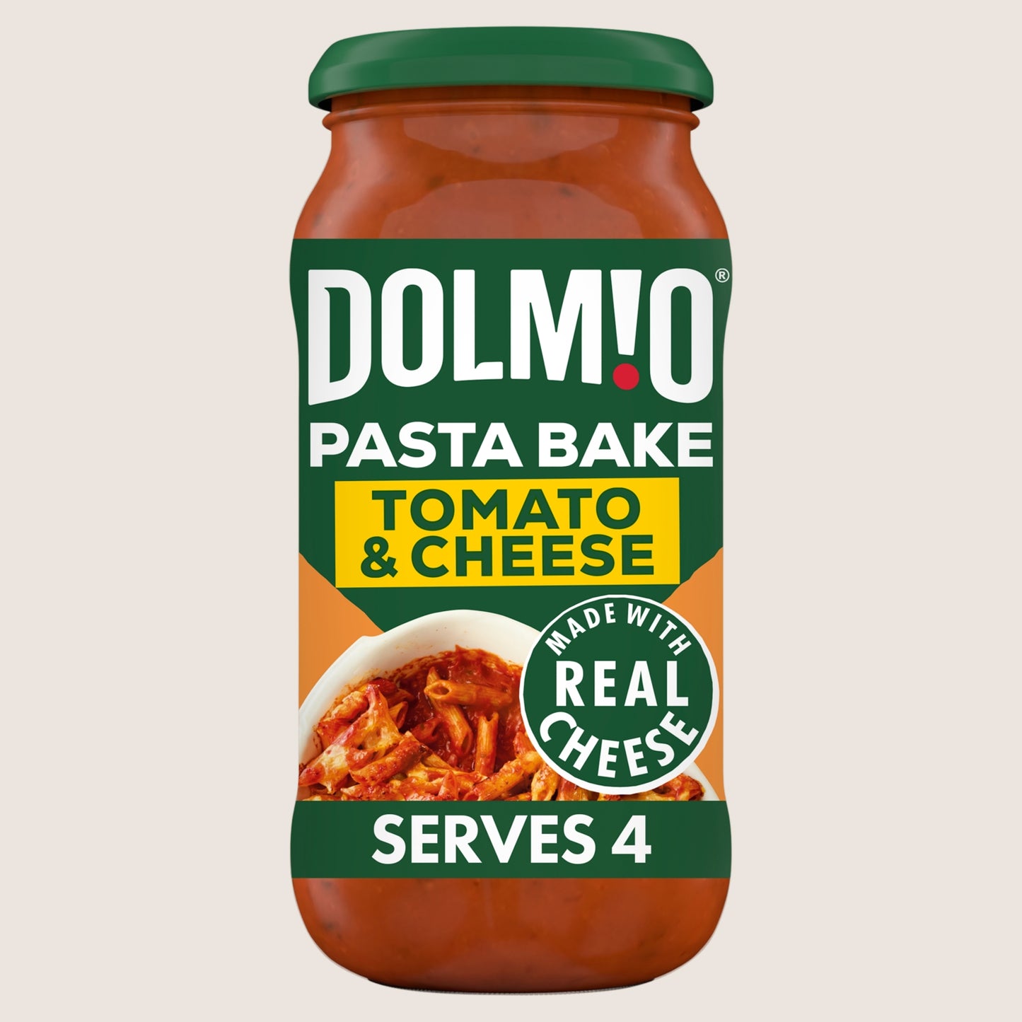 Dolmio Pasta Bake Sauce Tomato and Cheese No Artificial Additives 450g