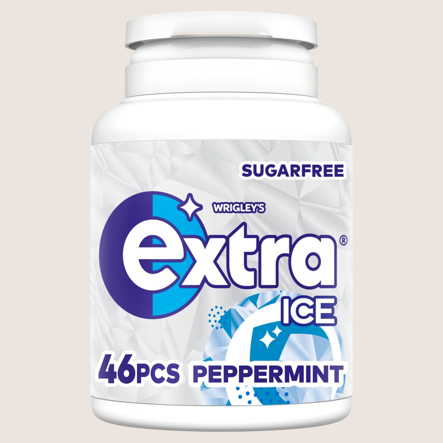 Wrigley's Extra Peppermint Sugar Free Chewing Gum x46 Pieces