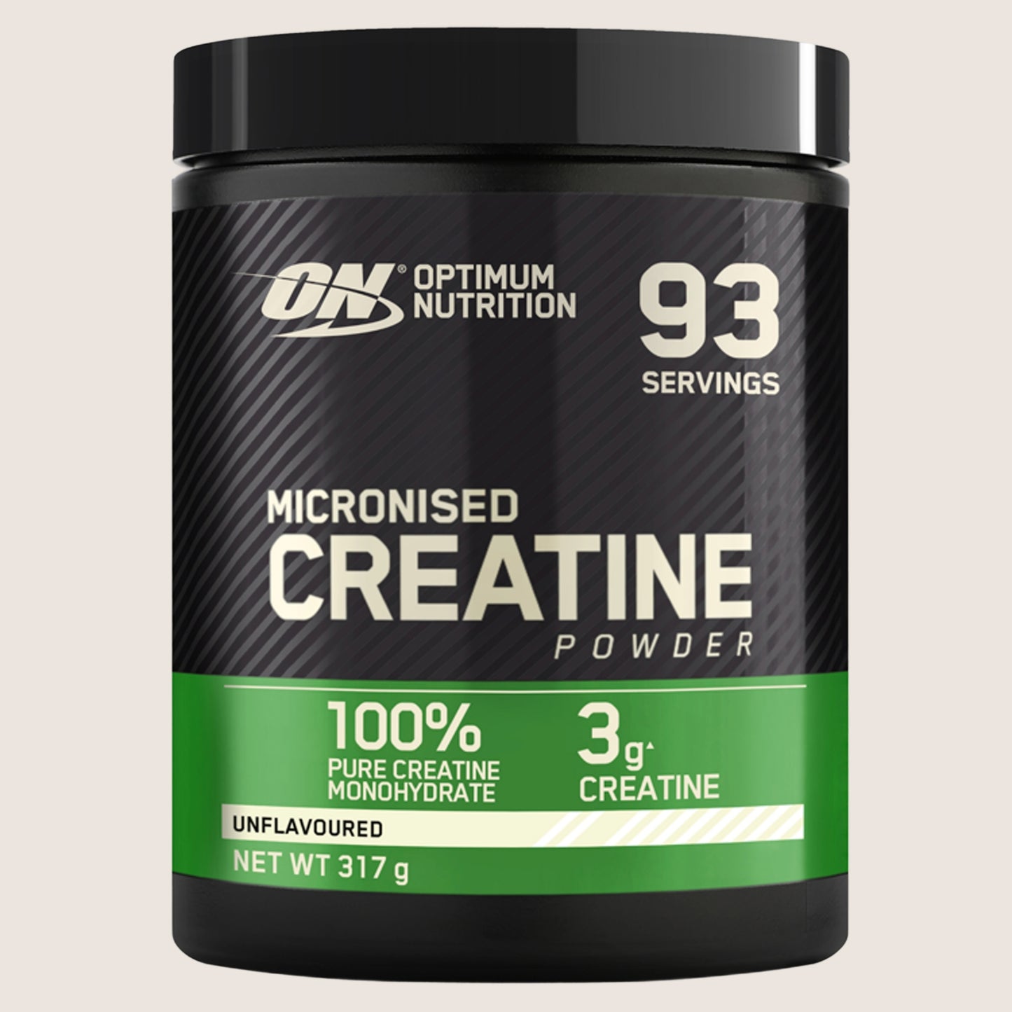 Optimum Nutrition Micronised Creatine Powder, Unflavoured, 93 servings