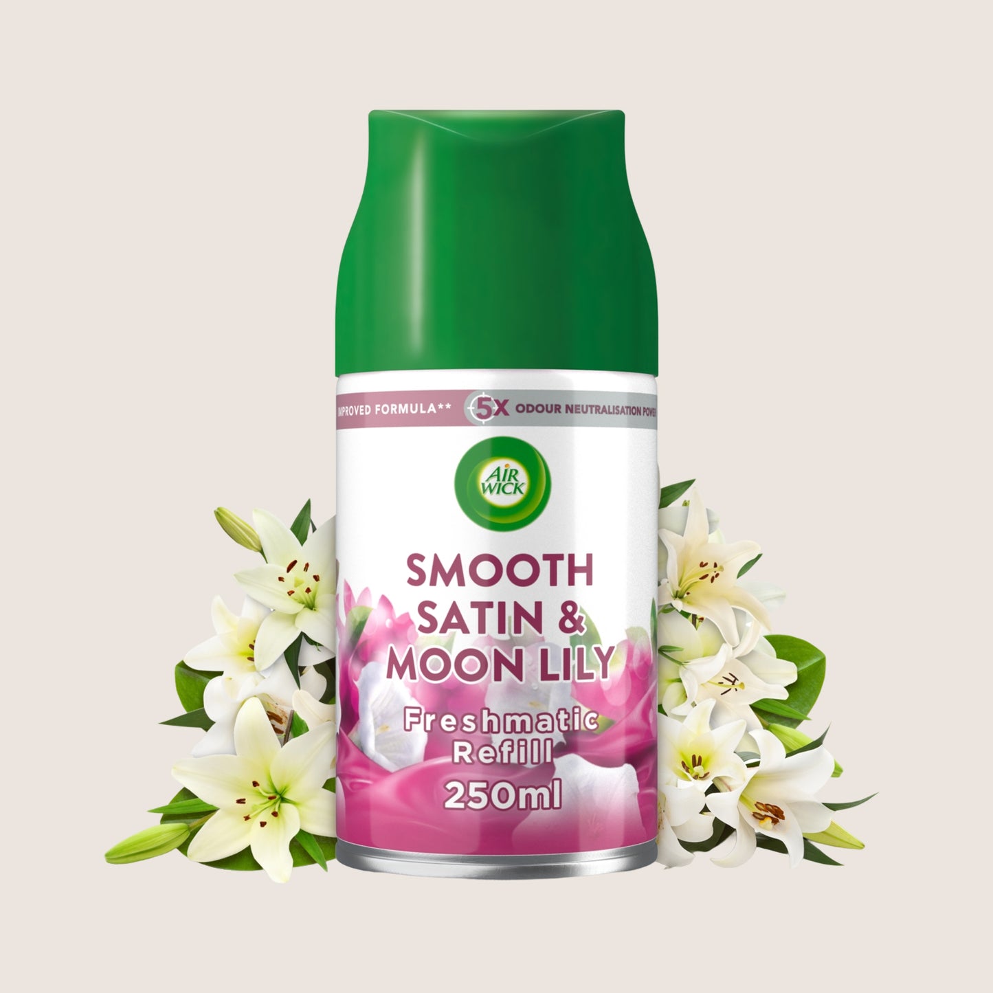 Air Wick Smooth Satin and Moon Lily Freshmatic refill