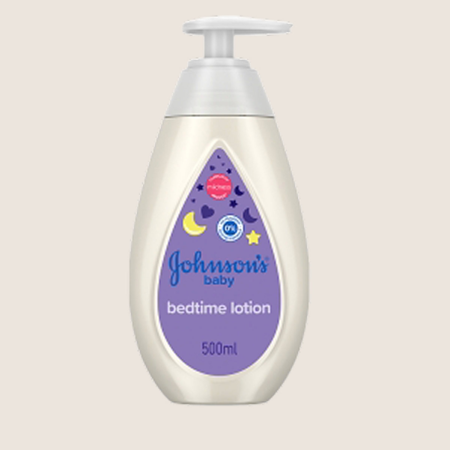 Johnson's Bedtime Lotion Gentle Baby Lotion Suitable from Birth 500ml