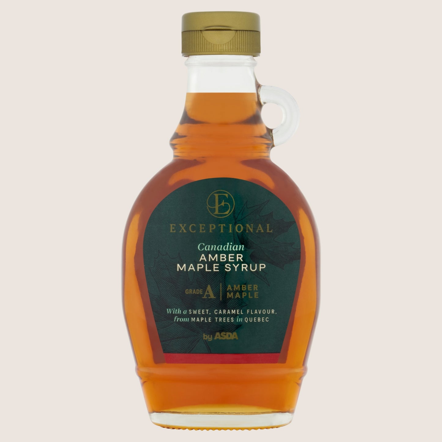 Exceptional by ASDA Exceptional by Canadian Amber Maple Syrup No Artificial Additives 250g
