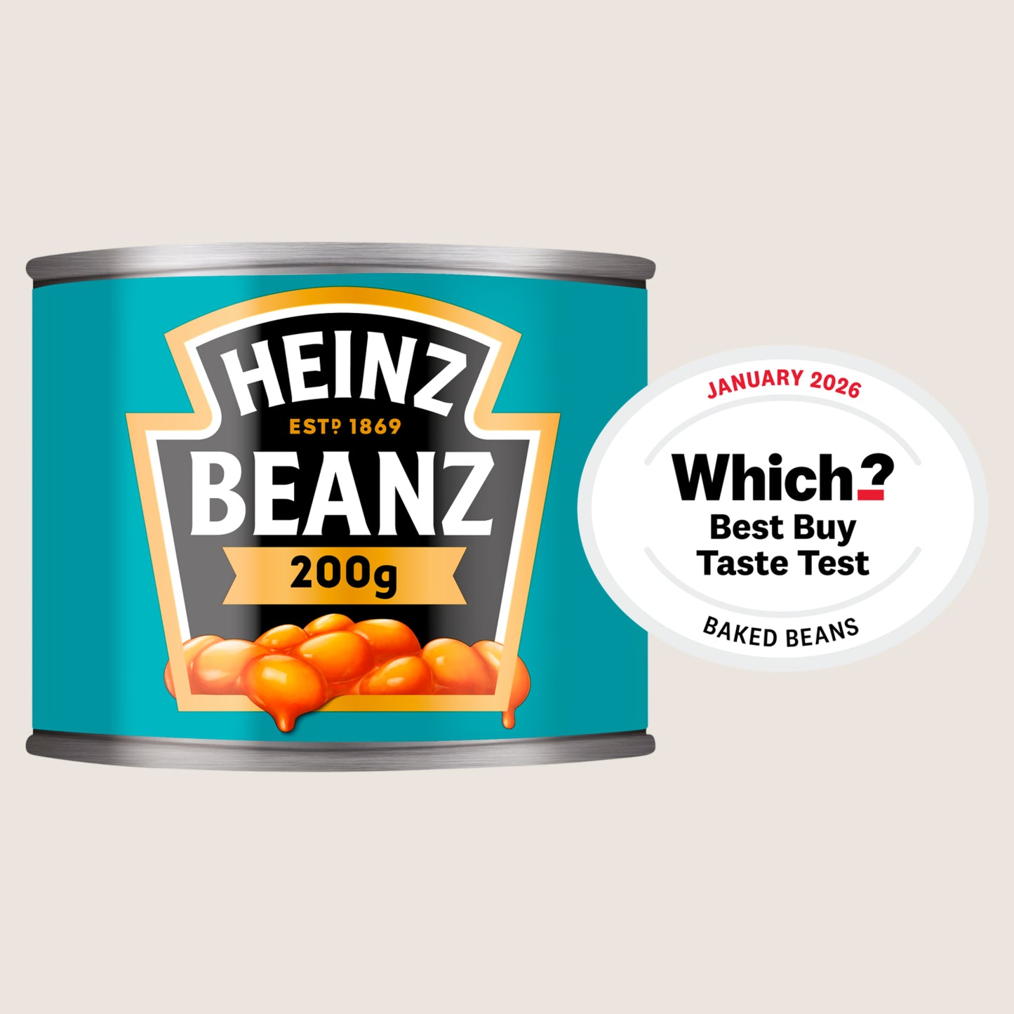 Heinz Tinned Baked Beans Low Fat 200g