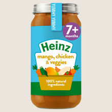 Heinz By Nature Mango Chicken & Veggies Baby Food Jar 7+ Months No Artificial Additives 200g