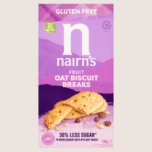 Nairn's Fruit Oat Biscuit Breaks Gluten Free 160g