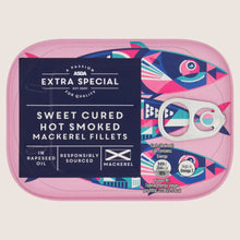 ASDA Extra Special Sweet Cured Hot Smoked Mackerel Fillets High in Protein 110g