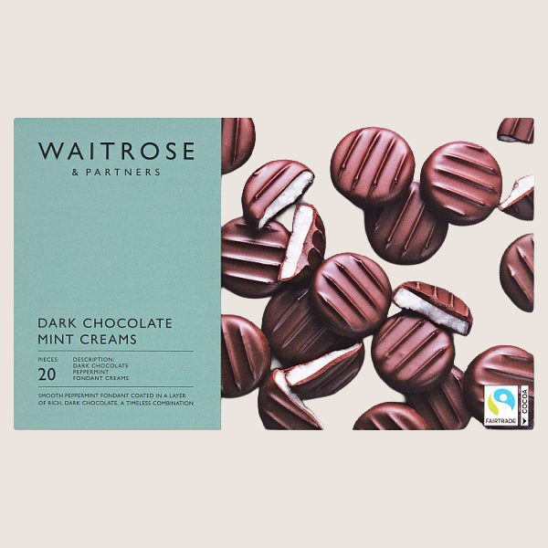 Waitrose Mint Creams Simple Pleasure 200G