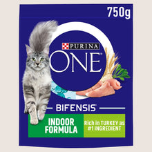 Purina ONE Indoor Turkey Dry Cat Food With Taurine 750g
