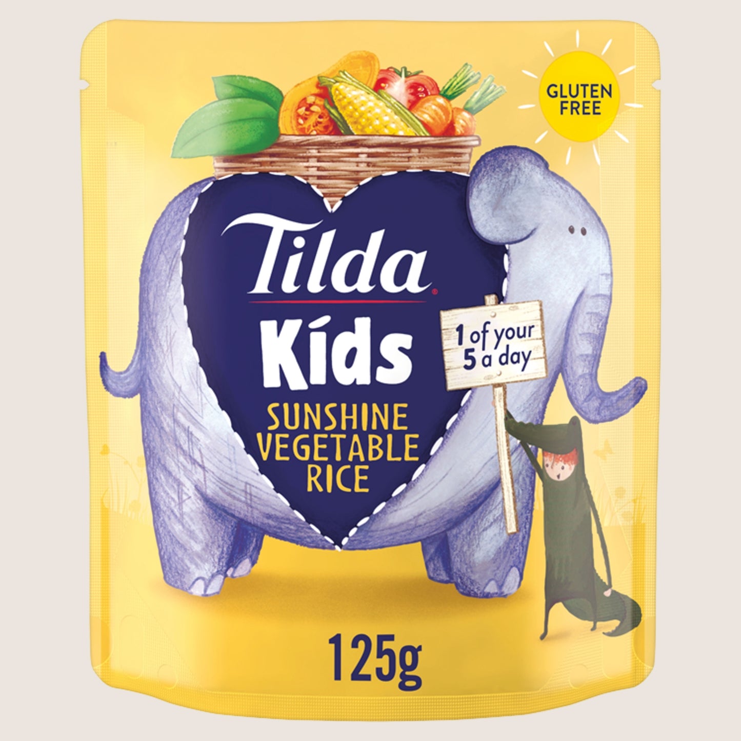 Tilda Kids Sunshine Vegetable Rice Gentle Formula 125g