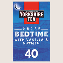 Taylors of Harrogate Yorkshire Tea Decaf Bedtime Brew 40 Tea Bags Decaffeinated 100g