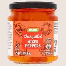 ASDA Chargrilled Mixed Peppers No Artificial Additives 285g