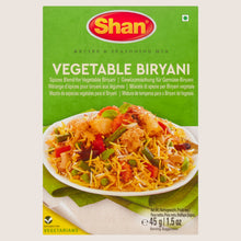 Shan Vegetable Biryani No Artificial Additives 45g