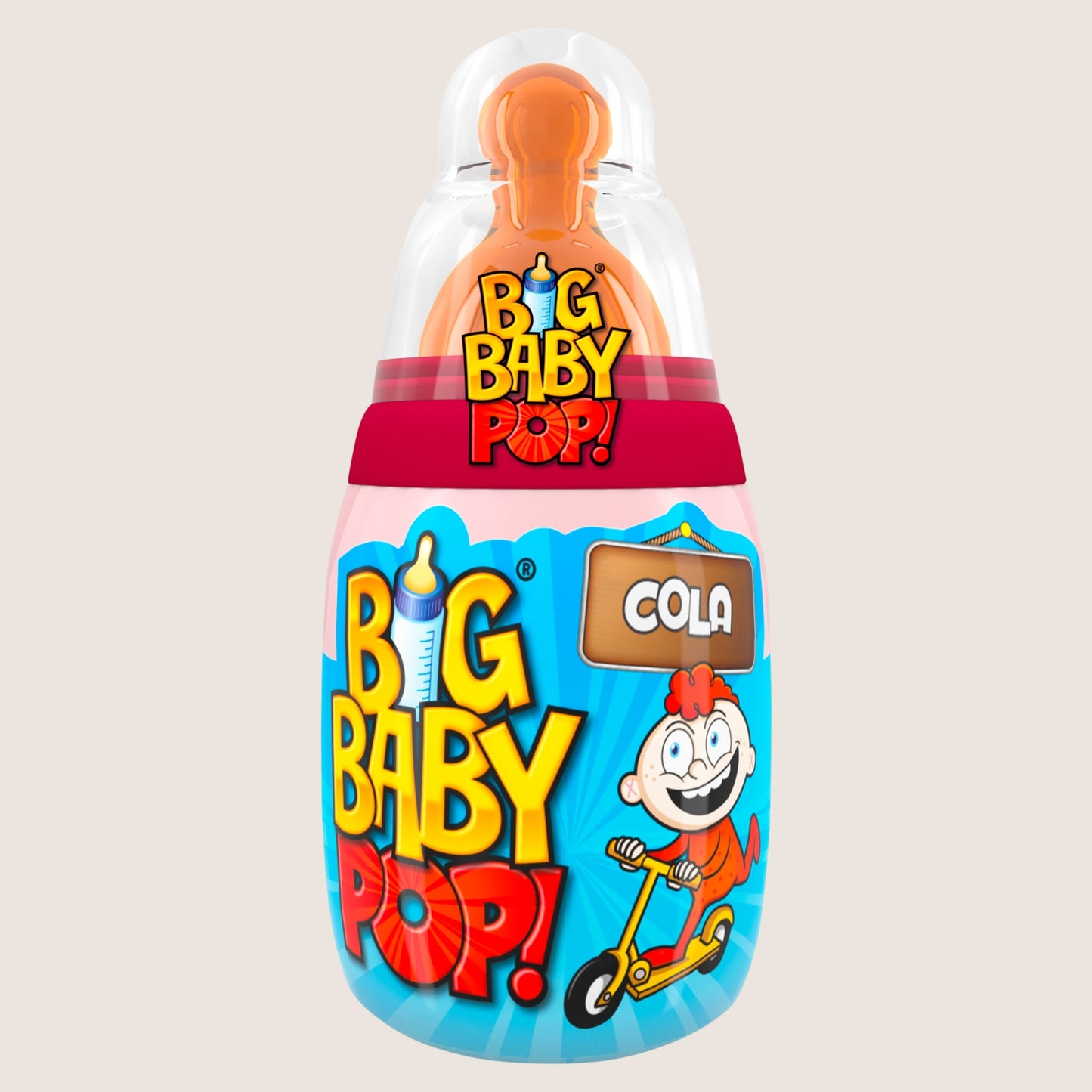 Big Baby Pop Raspberry and Cola 32g