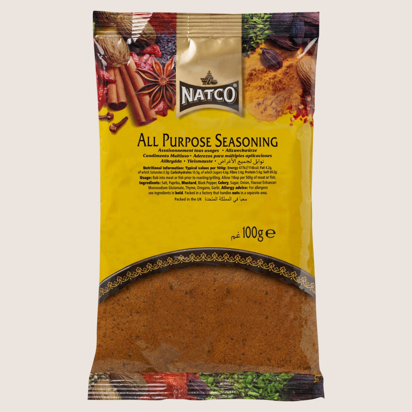 Natco All Purpose Seasoning No Artificial Additives 100g