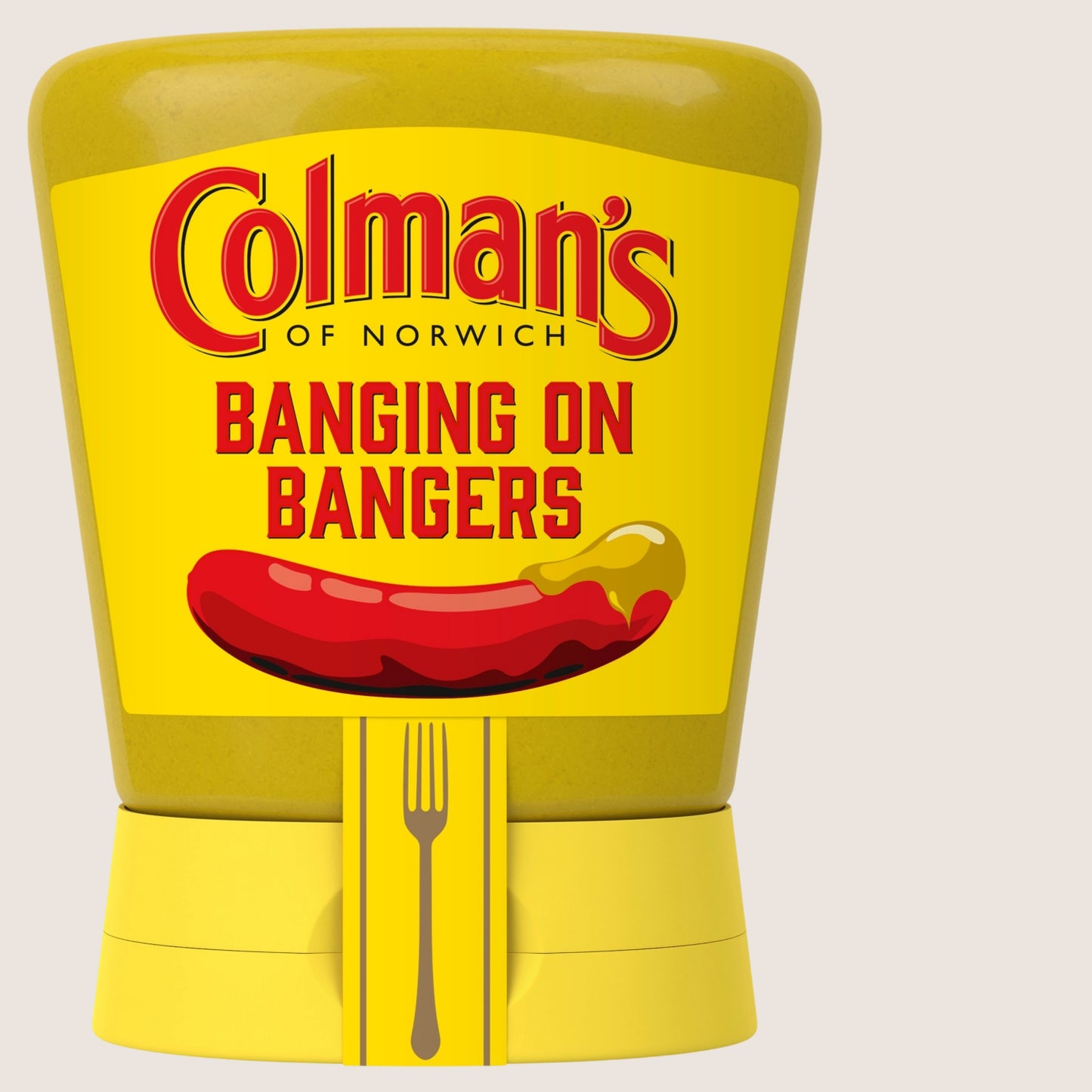 Colman's Original Squeezy Mustard English Vegan Friendly 150g