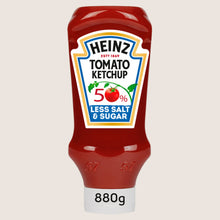 Heinz 50% Less Sugar & Salt Tomato Ketchup Kosher Certified 880g