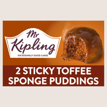 Mr. Kipling Sticky Toffee Sponge Pudding Cake Dessert Pots No Artificial Additives 2x95g