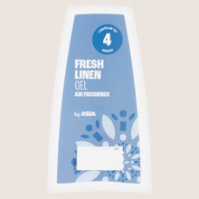 ASDA Fresh Linen Gel Air Freshener 120g