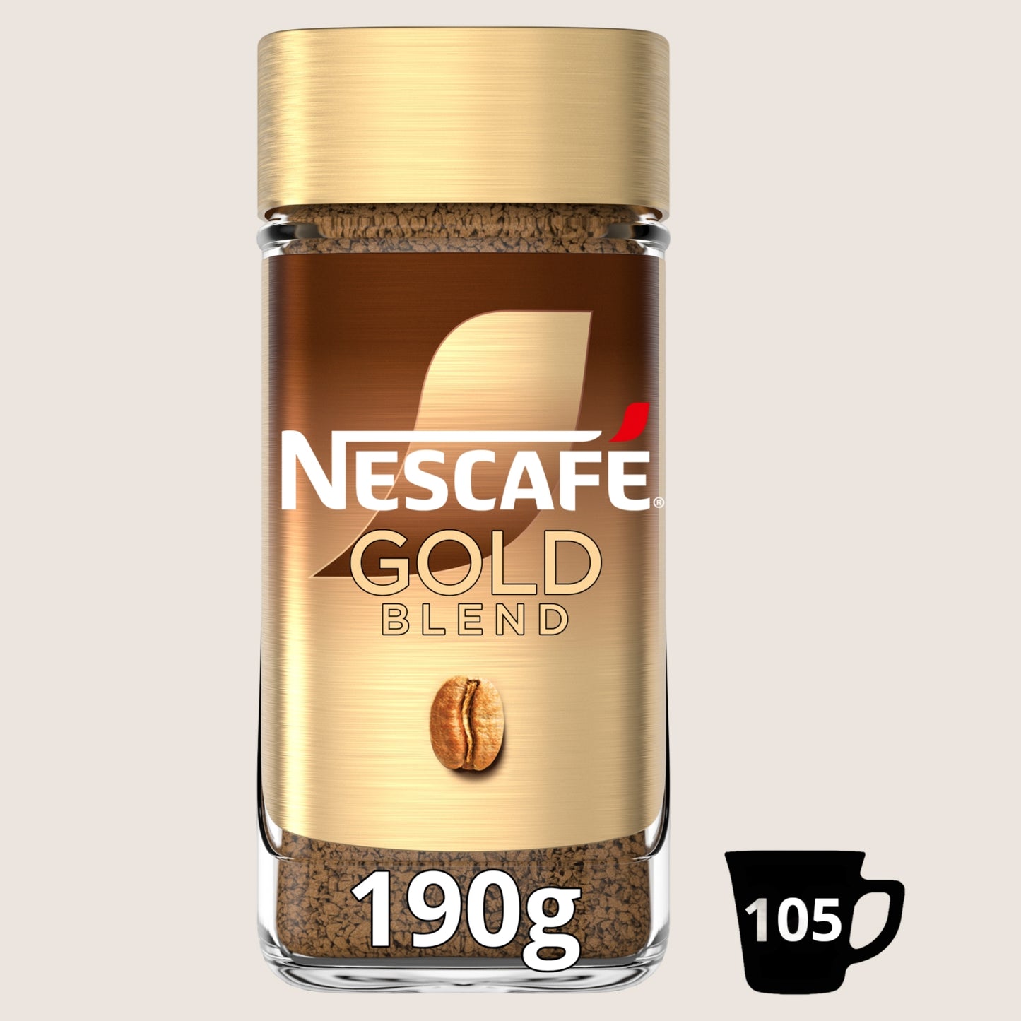 Nescafé Nescafe Gold Blend Instant Coffee No Artificial Additives 190g