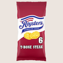 Roysters T-Bone Steak Crisps No Artificial Additives 6 Pack