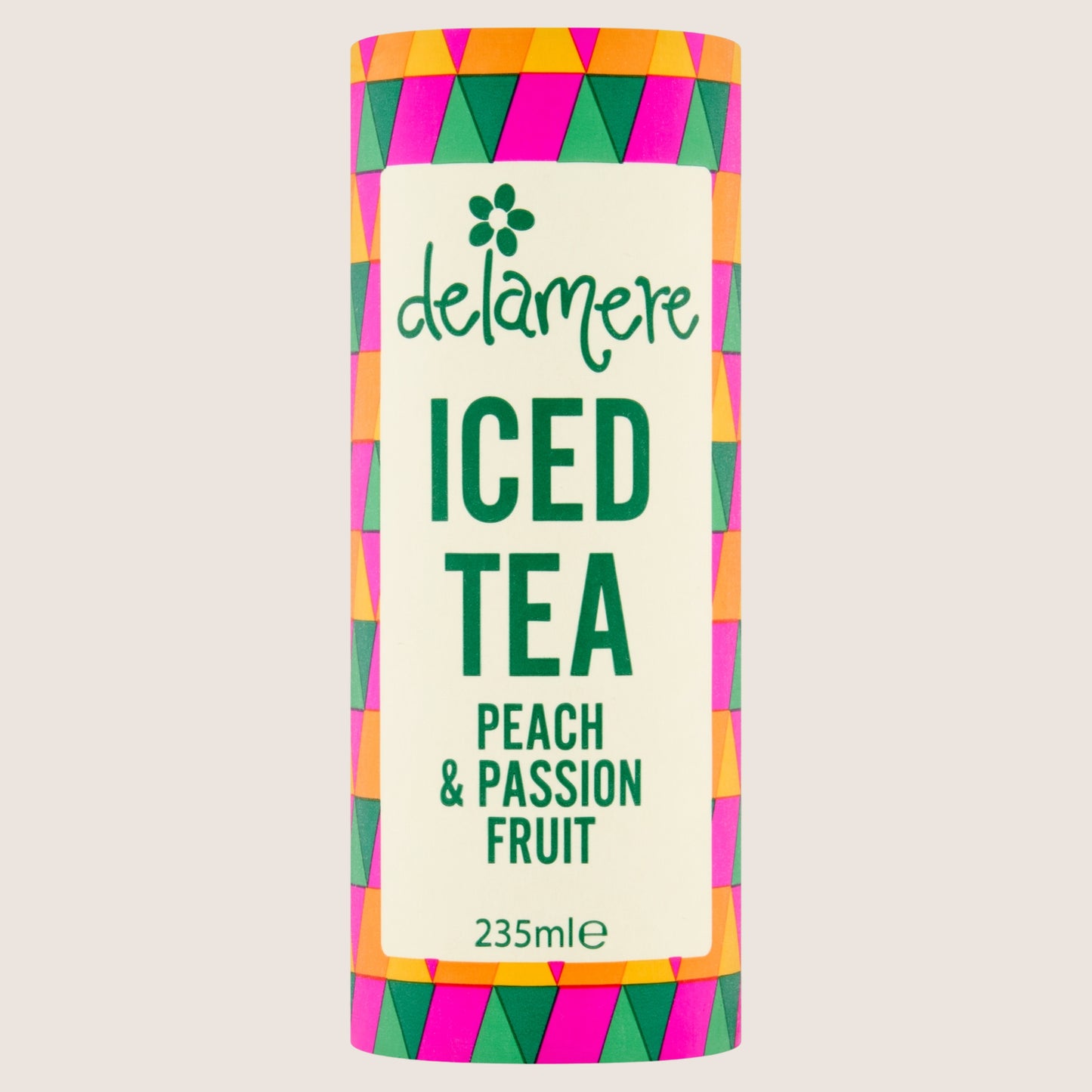 Delamere Iced Tea Peach & Passion Fruit No Artificial Additives 235ml