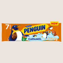 McVitie's Penguin Caramel Flavour Bars Free From Artificial Additives 7 x 24.6g