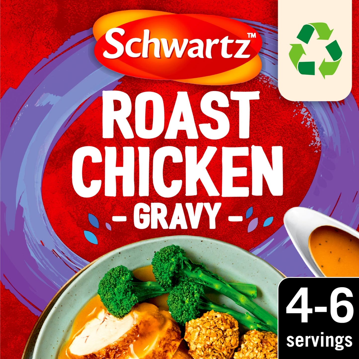 Schwartz Roast Chicken gravy Mix No Artificial Additives 26g