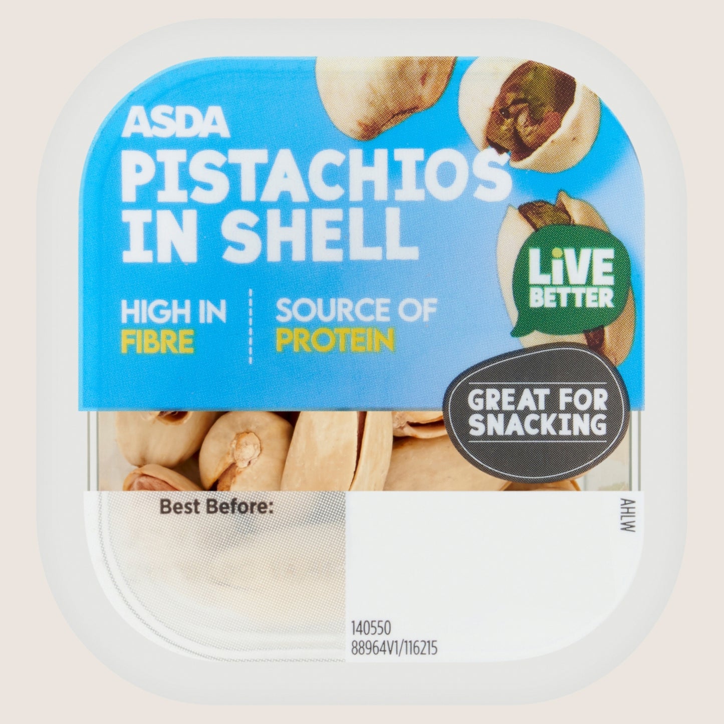 ASDA Pistachios in Shell Multipack 50g