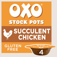 Oxo Oxo Succulent Chicken Stock Pots Gluten Free 4 x 20g