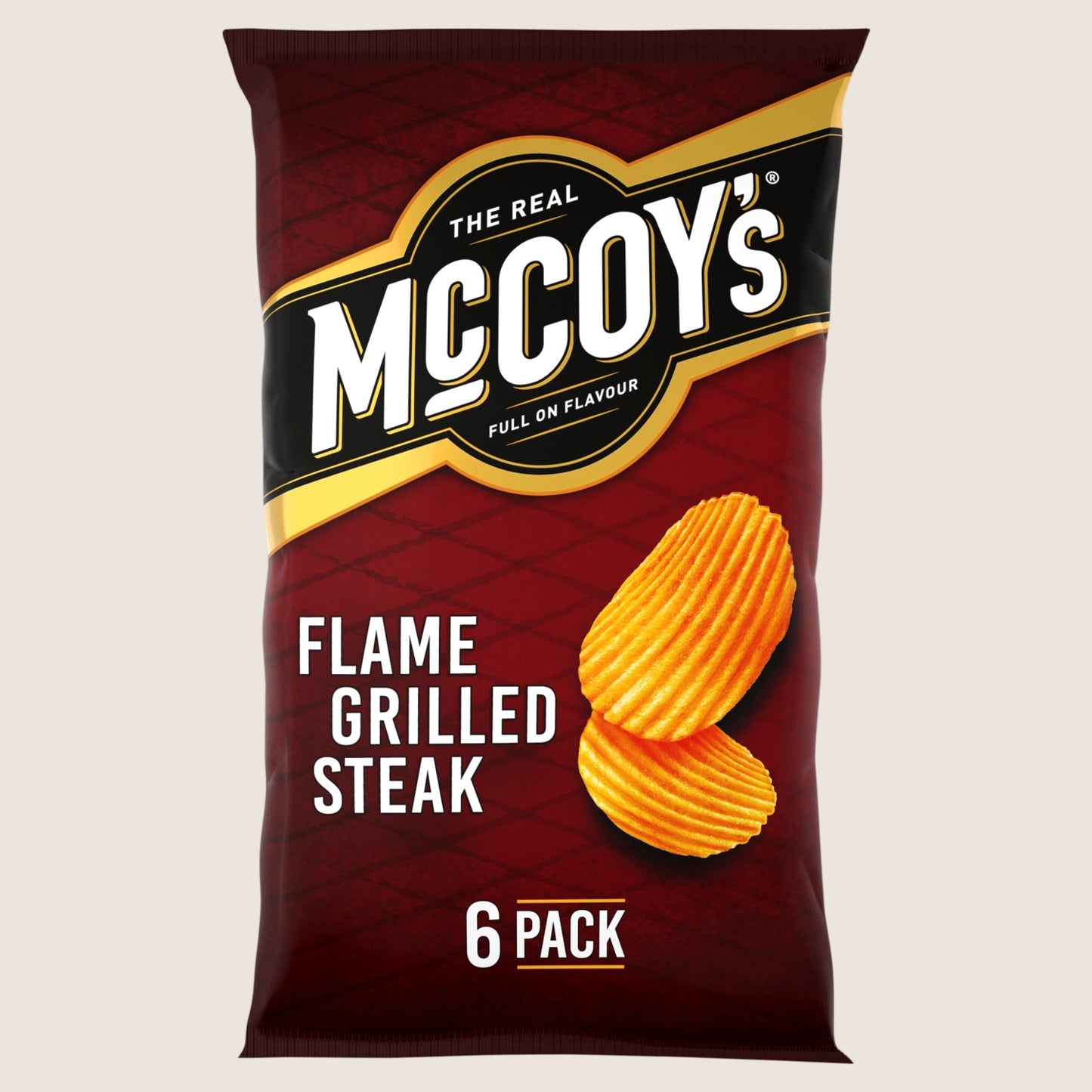 McCoy's Flame Grilled Steak Crisps Multipack 6 Pack