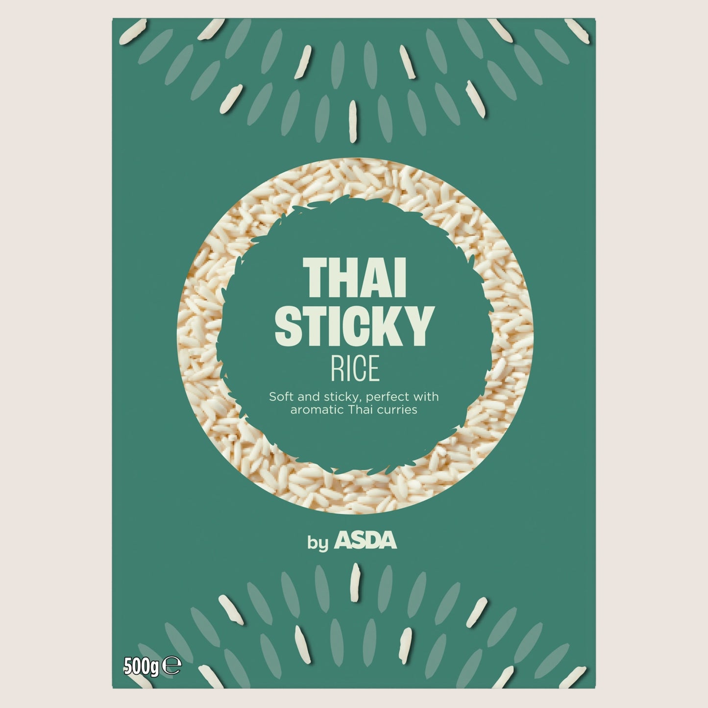 ASDA Thai Sticky Rice No Artificial Additives 500g