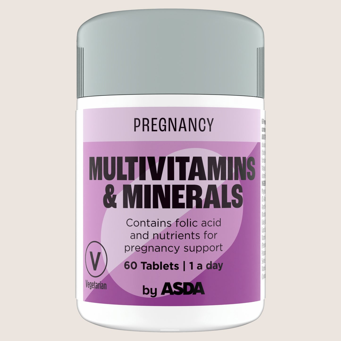 ASDA Pregnancy Multivitamins & Minerals 60 Tablets