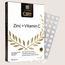 Healthspan Elite Zinc + Vitamin C 180 tablets