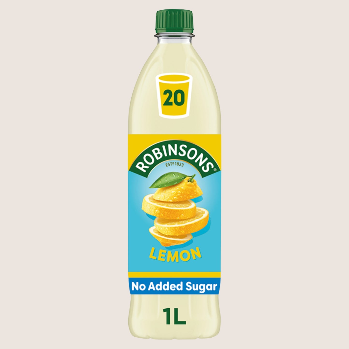 Robinsons Lemon No Added Sugar Squash 1L