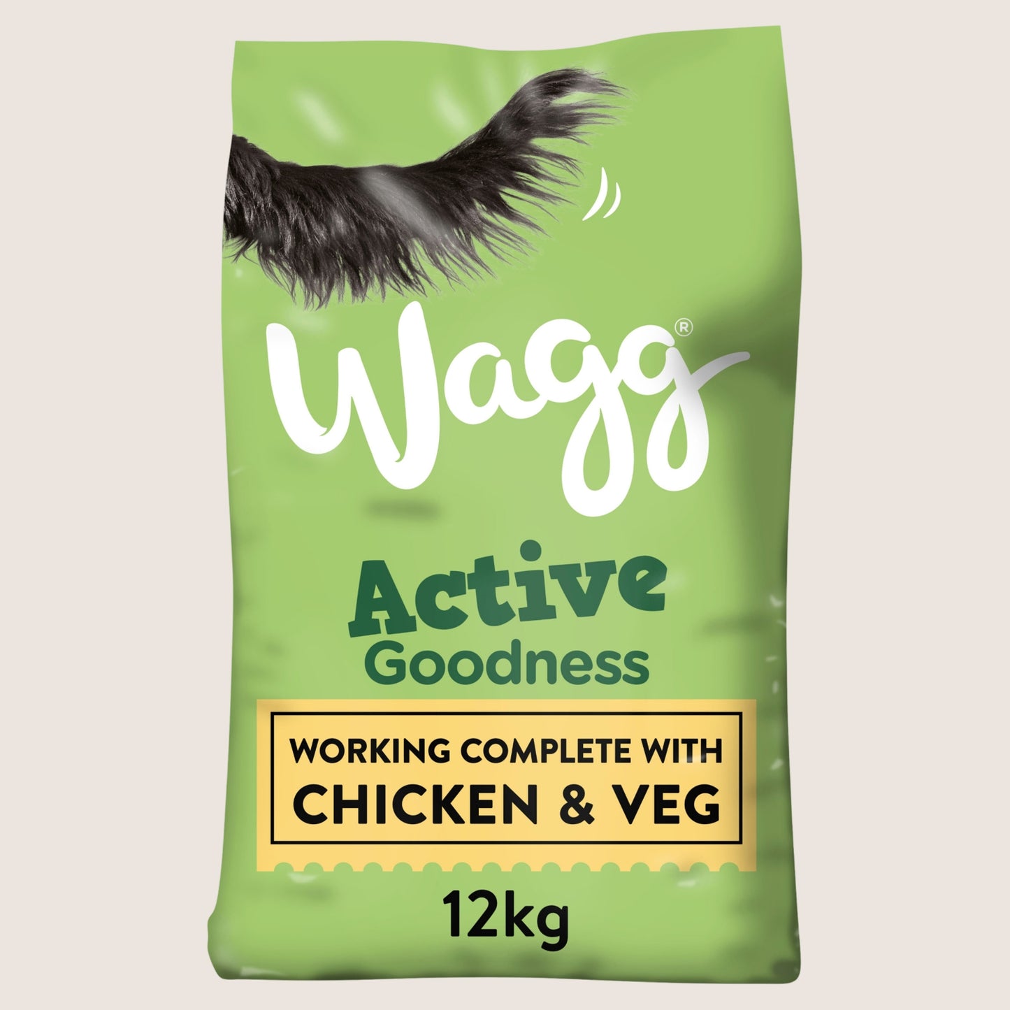 Wagg Active Goodness Rich in Chicken & Veg Complete Nutrition 12kg