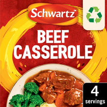 Schwartz Beef Casserole Recipe Mix No Artificial Additives 38g