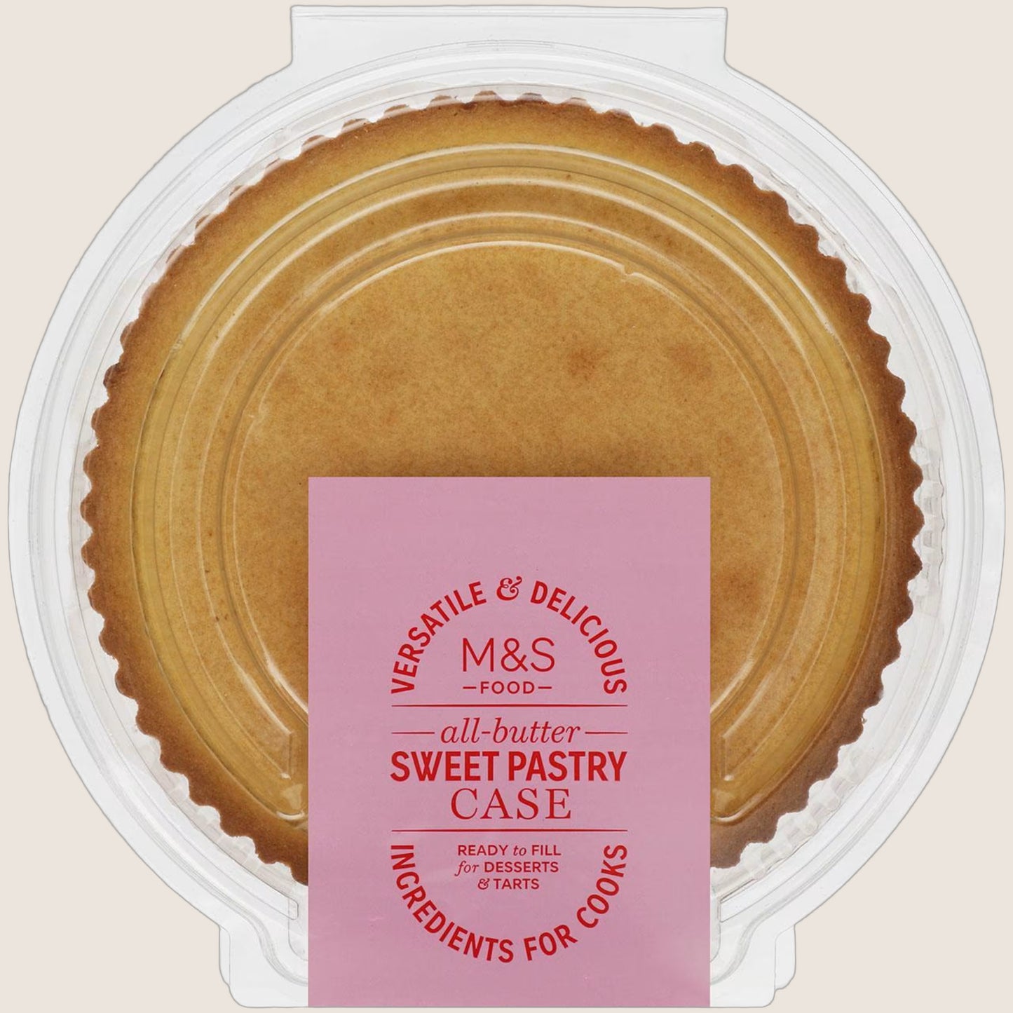 M&S All Butter Sweet Pastry Case All Butter Recipe 195 g